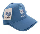 "Coffee" & "Milk" Blue Kids Baseball Cap (4-6)